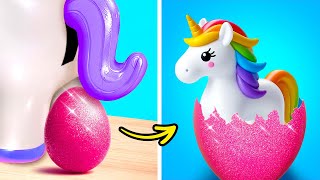 Rainbow Unicorn Squishy 🦄🌈 Best Gadgets amp Cool Fidget Toys  EASY DIYs by Imagine PlayWorld [upl. by Esbenshade]