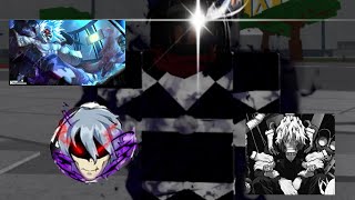 Shigaraki awakening showcase Hero Battleground [upl. by Ainocal]