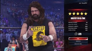 Cactus Jack vs Mankind Hell in a cell match [upl. by Yllod]