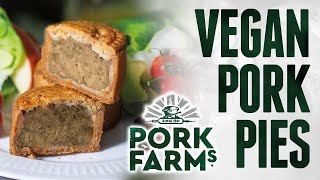 Vegan Pork Pies Review Porkless Pies [upl. by Shaff]