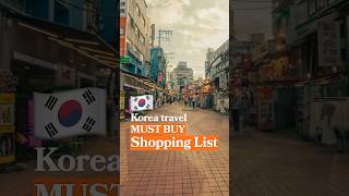 MustBuy Items for Your Korea Trip Top Shopping Picks korea [upl. by Notxed]