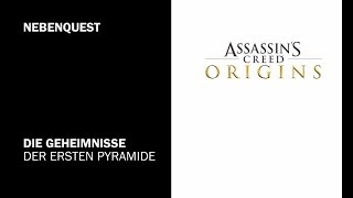 ACO  Die Geheimnisse der ersten Pyramide  Nebenquest [upl. by Vergil]