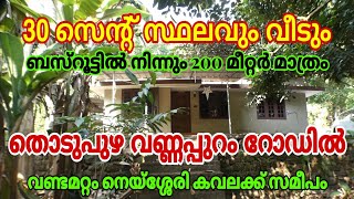 1000 sqft house and 30 Cents of land for sale at Thodupuzha Vannappuram road [upl. by Gelman]