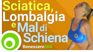 Sciatica Lombalgia e Mal di Schiena Lombare Esercizi Contro il Dolore [upl. by Cerys]