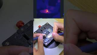 How to use rosin amp thermal camera to repair Samsung A53 motherboard [upl. by Milon]