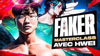 FAKER EN PURE MASTERCLASS SUR HWEI EN PRO  T1 vs NS 3 [upl. by Anilak]