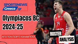 Olympiacos BC 20242025 Roster Analysis by Sportsnewsgreece olympiacos olympiacosbc euroleague [upl. by Atews]