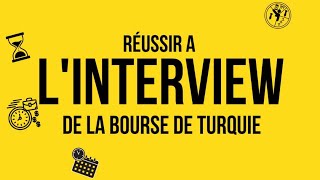 Réussir à linterview de la bourse de Turquie 2023 [upl. by Nyleahs572]