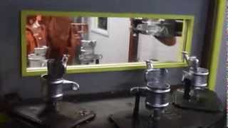 Robotic Fettling of Aluminium Castings [upl. by Dewain]