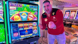 RECORD BREAKING JACKPOT On Huff N More Puff Slot Machine [upl. by Zapot965]