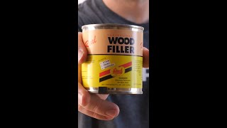 Are You Using the Wrong Wood Filler woodworking shorts viral trending [upl. by Dinny710]