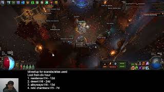 POE Necro Settlers 20 Divine Lantern Hour Highlights Tips and Tricks [upl. by Araes]