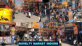 Novelty Market Indore Moblies shops  All shops available [upl. by Weinrich745]