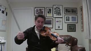 7 Violin Beginner Long Long Ago memorising line 1 [upl. by Neitsirk]