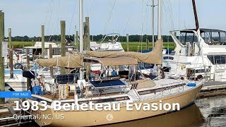 1983 Beneteau Evasion for sale in Oriental NC US [upl. by Euf]