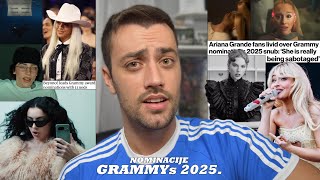 KOMENTARIŠEM GRAMMYs NOMINACIJE 2025 I PREDVIDJAM POBEDNIKE Veliki SNUB  Nenad Ulemek [upl. by Una]