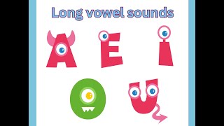 Long vowel sounds  Best Phonics [upl. by Bourgeois992]