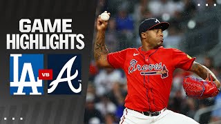 Dodgers vs Braves Game Highlights 91324  MLB Highlights [upl. by Kcirdnekel587]