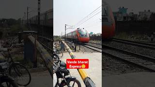 vande Bharat express train travel viralvideo reels vandebharatrailway shortsfeed shorts yt [upl. by Terrie]