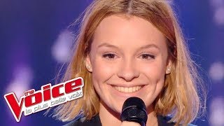 Hélène  La nuit je mens Alain Bashung  The Voice 2017  Blind Audition [upl. by Breban]