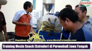 Training Mesin Extruder di Purwodadi Jawa Tengah [upl. by Cornel]