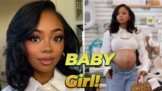 Skai Jackson Reveals Her Unborn Baby Gender Shes Expecting A Baby Girl👧🏽 [upl. by Rysler]