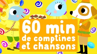 60 minutes de chansons avec Pinpin et Lili [upl. by Mandi]