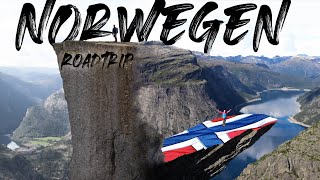 VANLIFE IN NORWEGEN  Der Süden  Preikestolen und Trolltunga  Roadtrip Teil 1 [upl. by Heins]