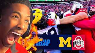 Ohio State FAN ANGRY Reaction Ohio State Vs Michigan Full Game [upl. by Ttegdirb438]