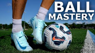 1000 Touch Ball Mastery Session  Improve Your Close Control Dribbling [upl. by Elinet]