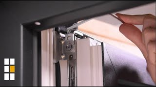 How to do it uPVC Tilt amp Turn Window hinge adjustment [upl. by Sorcim]