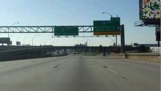 Delaware Expressway Interstate 95 Exits 22 to 19 southbound [upl. by Winslow]