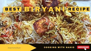 paneer Korma Biryani Ek Dum Restaurant Style 😋 Bhut Hi Zabardasth Testy Dum Biryani [upl. by Eanerb]