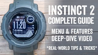 Garmin Instinct 2 Series The Complete Beginners Guide [upl. by Martyn385]