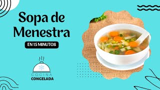 Hice sopa de menestra usando congelados [upl. by Sevart460]