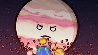 Jupiter discovers Ganymedes plan now seriously xd fan animation solarballs [upl. by Bettzel]