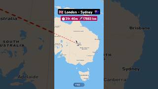 London to Sydney flight ✈️ route explore live flight route aviation excelbytesized travelvlog [upl. by Anurag]