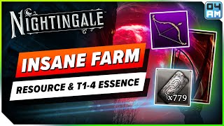 Nightingale INSANE T14 Essence amp Resource Farm For Endgame Crafting in Realms Rebuilt [upl. by Lilias]