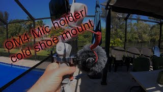 DJI OM4 mic mount [upl. by Centonze425]