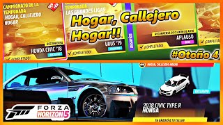 Forza Horizon 5 Otoño Update Series 4Hogar Callejero HogarCampeonato De TemporadaHonda Civic 18 [upl. by Etnuahc]