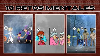 🧠10 Triavias mentales  10 Desafios de agilidad Mentales🧠 viralvideo shorts retomental [upl. by Sholeen]