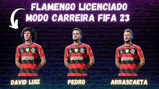 Flamengo licenciado no Modo Carreira no FIFA 23 console [upl. by Rafferty]