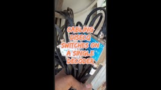 How to do proper cabling and Connecting Disecq Switches [upl. by Euf332]