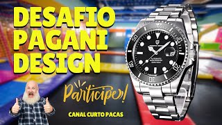 DESAFIO PAGANI DESIGN NO CANAL CURTO PACAS  PARTICIPE [upl. by Assennej]