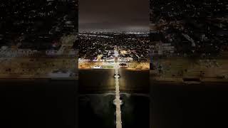 Huntington Beach Pier Drone Shot [upl. by Namyw]