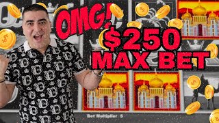 OMG So Many 250 Max Bet BONUSES  EPIC CASINO PLAY [upl. by Laney]