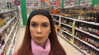 Insane prices in sanctioned Russia Grocery store tour VLOG [upl. by Nolrah]