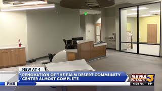 Renovation of the Palm Desert Community Center almost complete [upl. by Ahmed]