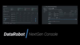 DataRobot Console Layout Enhancements  Enterprise Monitoring and Control for AI Production [upl. by Eelannej277]