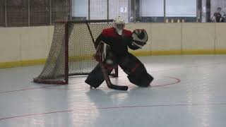 Inline Hockey Goalie 23 Years Old Roller Fly Coach Alvarado [upl. by Talbert528]